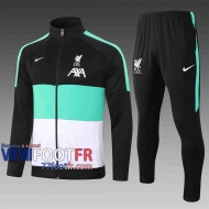 77footfr Liverpool Veste foot Noir vert blanc 20-21 A389