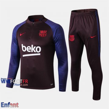 Promo: Ensemble Survetement Barcelone FC Enfant Beko Noir 2019/2020 Retro