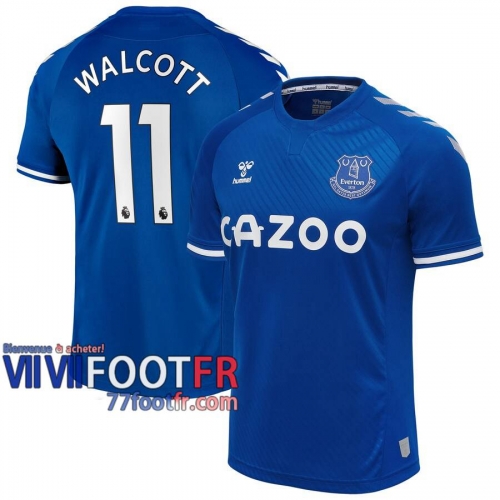 77footfr Everton Maillot de foot Walcott #11 Domicile 20-21