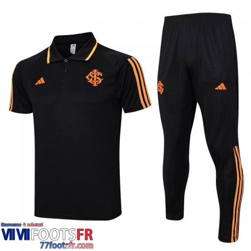 Polo foot Club Internacional noir Homme 2023 2024 PL682