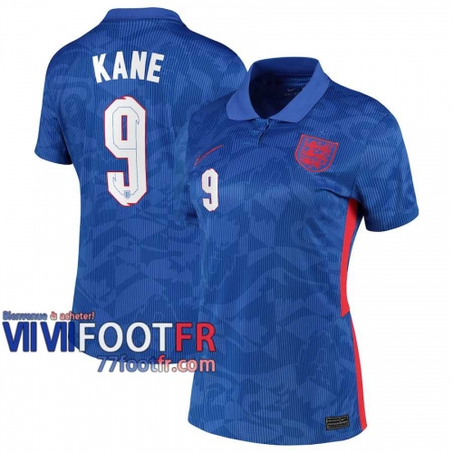 77footfr Angleterre Maillot de foot Kane #9 Exterieur Femme 20-21