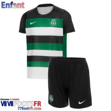 Maillot De Foot Sporting Lisbon Domicile Enfant 24 25