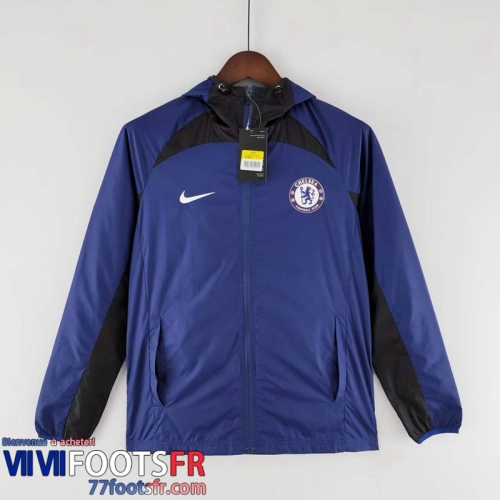 Coupe Vent - Sweat a Capuche Chelsea bleu Homme 2022 2023 WK148