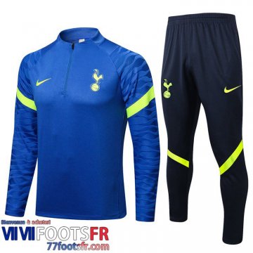 Survetement de Foot Tottenham Hotspur bleu Homme 2021 2022 TG139