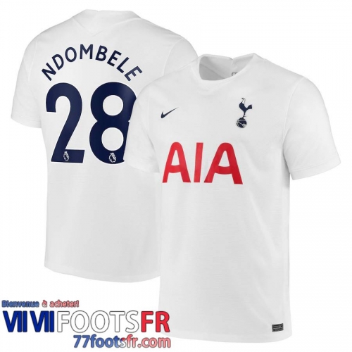 Maillot De Foot Tottenham Hotspur Domicile Homme 21 22 # Ndombele 28