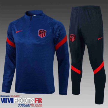 Survetement Foot Atletico Madrid Homme bleu 2021 2022 TG65