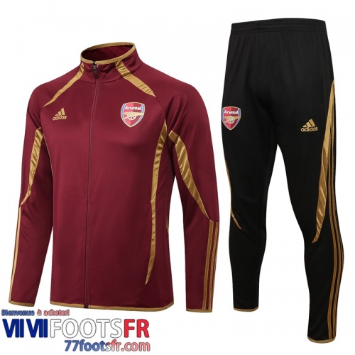 Veste Foot Arsenal rouge foncé Homme 21 22 JK278