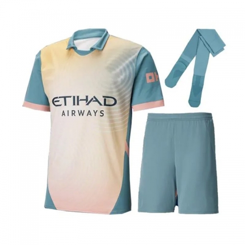 Maillot De Foot Manchester City Fourth Enfant 24 25