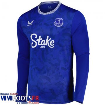 Maillot De Foot Everton Domicile Homme Manche Longue 24 25