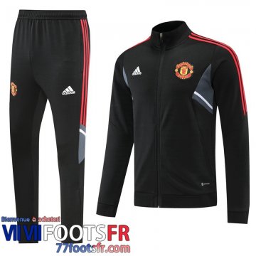 Veste Foot Manchester United noir Homme 22 23 JK465