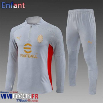 KIT: Survetement de Foot AC Milan Enfant 24 25 C453