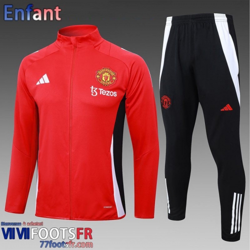 KIT: Veste Foot Manchester United Enfant 24 25 C504