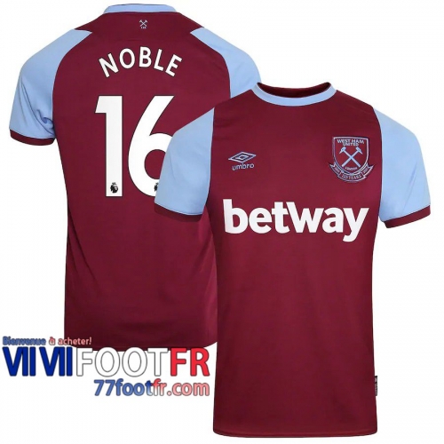 Maillot de foot West Ham United Noble #16 Domicile 20-21