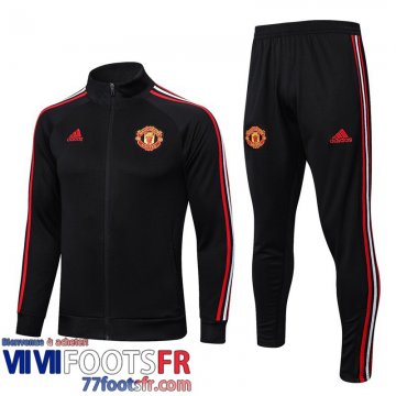 Veste Foot Manchester United noir Homme 2022 2023 JK609