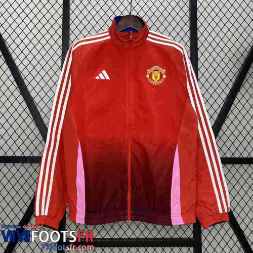 Coupe Vent Manchester United Homme 24 25 D327