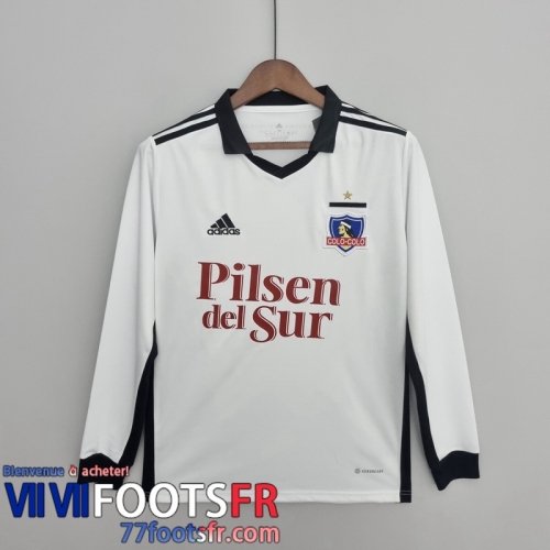 Maillot De Foot Colo Colo Domicile Homme Manche Longue 2022 2023 KL02