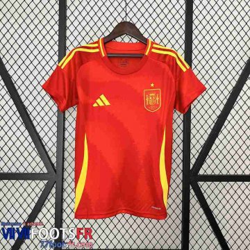 Maillot De Foot Espagne Domicile Femme 2024 TBB524