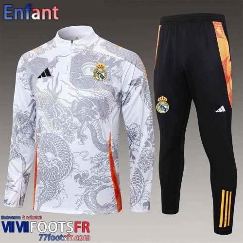 KIT: Survetement de Foot Real Madrid Enfant 24 25 C470