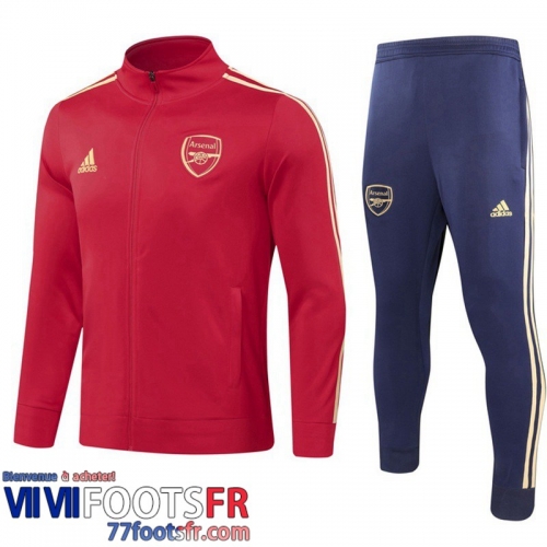 Veste Foot Arsenal rouge Homme 2023 2024 JK814