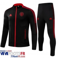 Kits: Veste Foot Manchester United le noir Enfant 2021 2022 TK100