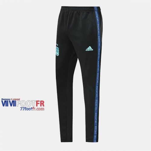 Promo: Nouveaux Pantalon Entrainement Foot Argentine Polyester Noir 2019/2020