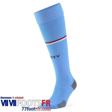 Chaussettes De Foot Manchester City Domicile Homme 2022 2023