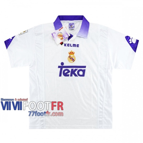 77footfr Retro Maillot de foot Real Madrid Domicile 1997/1998