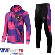 Kits: Sweatshirt Foot - Sweat a Capuche PSG Paris Impression de cheval Enfant 2021 2022 TK26