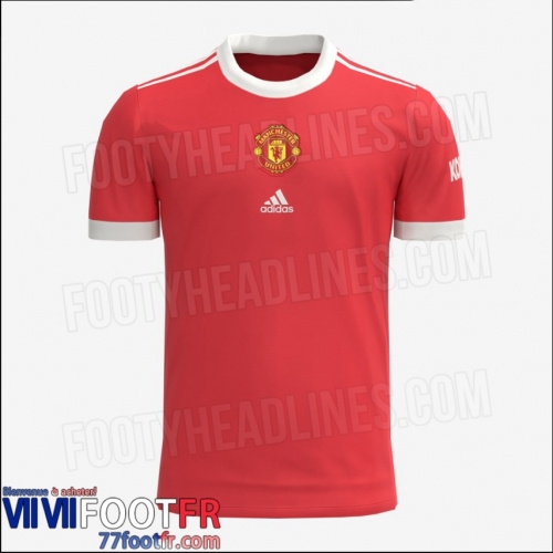 Maillot De Foot Man United Domicile Version Fuite 21-22