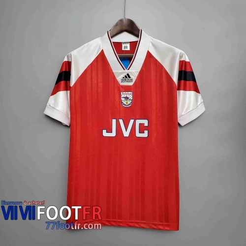 77footfr Retro Maillots foot Arsenal 92 93 Domicile