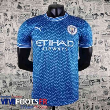 Maillot De Foot Manchester City Domicile Homme 2022 2023 Version Fuite