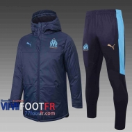 77footfr Veste - Doudoune Foot Olympique Marsiglia saphir 2020 2021 C47