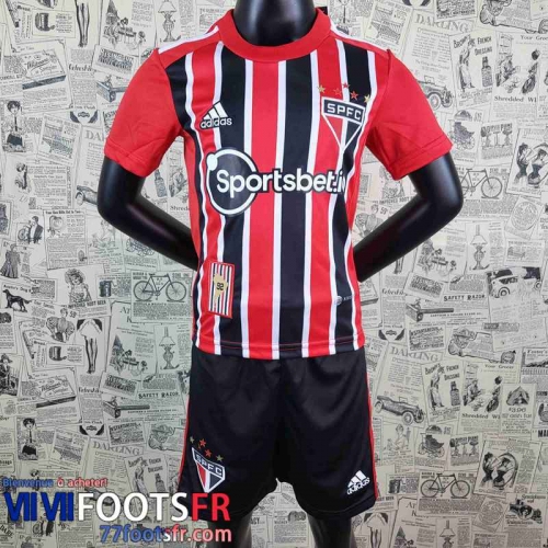 Maillot De Foot sao paulo Bande Enfant 2022 2023 AK49