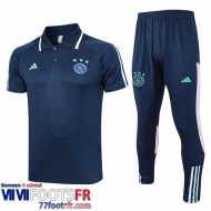 Polo foot AFC bleu Homme 2023 2024 E07