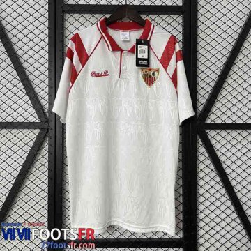 Retro Maillot De Foot Sevilla Domicile Homme 92 93 FG603