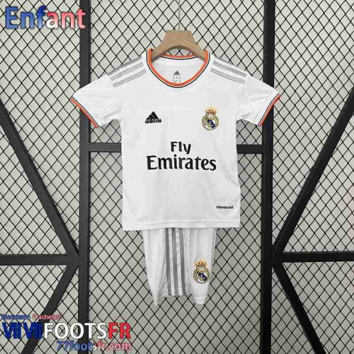 Retro Maillot De Foot Real Madrid Domicile Enfant 13 14 FG454