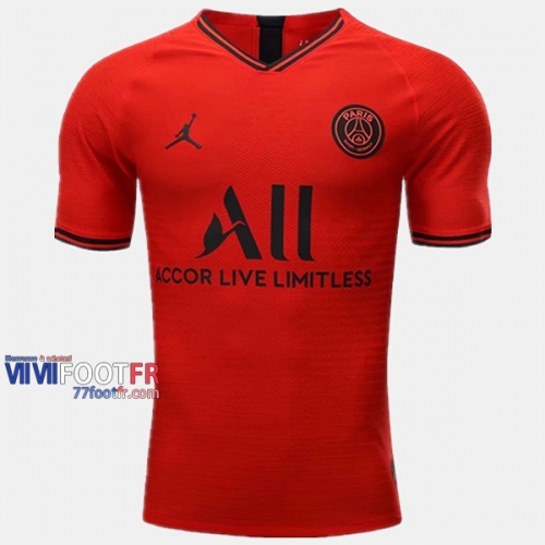 Nouveau Flocage Maillot De Foot PSG Paris ST Germain Homme Rouge 2019-2020 Personnalise :77Footfr