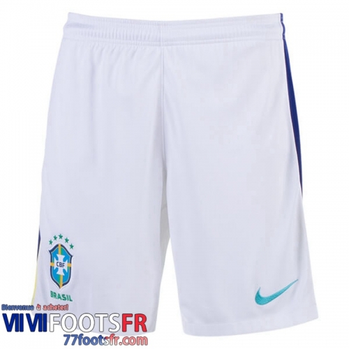 Short de Foot Bresil Exterieur Homme 2024 P444