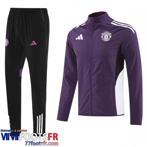 Coupe Vent Manchester United Homme 25 26 D358