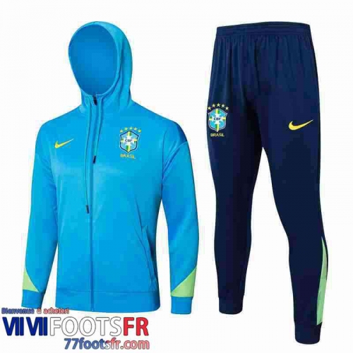Veste Foot - Sweat A Capuche Bresil Homme 24 25 B142