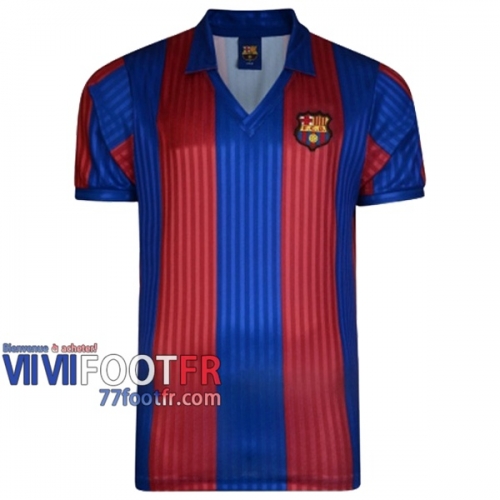 77footfr Retro Maillot de foot FC Barcelone Domicile 1991/1992