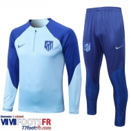 Survetement de Foot Atletico Madrid bleu clair Homme 2022 2023 TG449