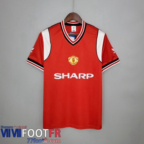 Retro Maillot De Foot Manchester United Domicile 85-86 RE57