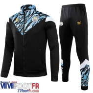 Kits: Veste Foot Manchester City noir Enfant 2021 2022 TK21