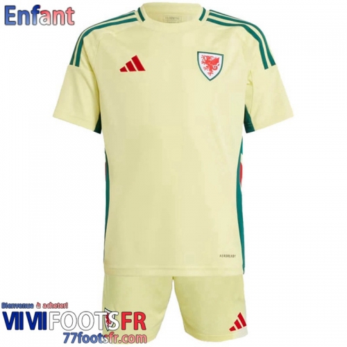 Maillot De Foot Wales Exterieur Enfant 2024