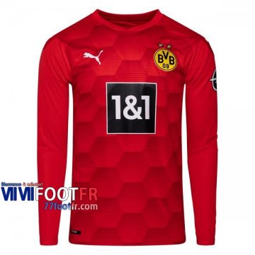 Maillot de foot Borussia Dortmund Gardien 2020 2021 - Rouge Manches longues