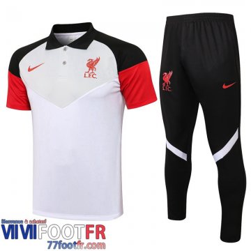 Polo foot Liverpool blanc 2021 2022 PL50