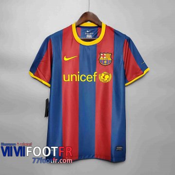 77footfr Retro Maillots foot Barcelone 10 11 Domicile