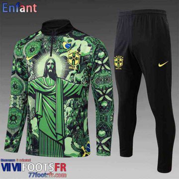 KIT: Survetement de Foot Bresil Enfant 24 25 C579