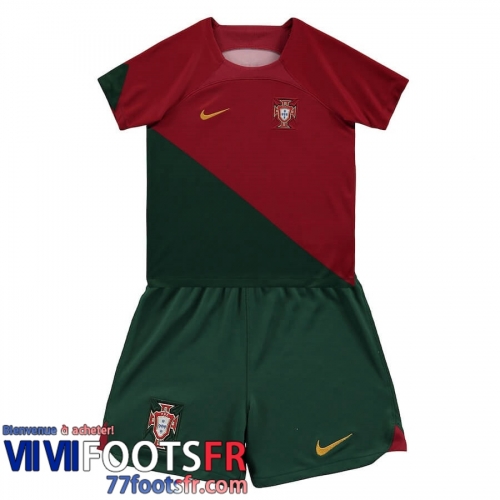 Maillot De Foot Portugal Domicile Enfant World Cup 2022